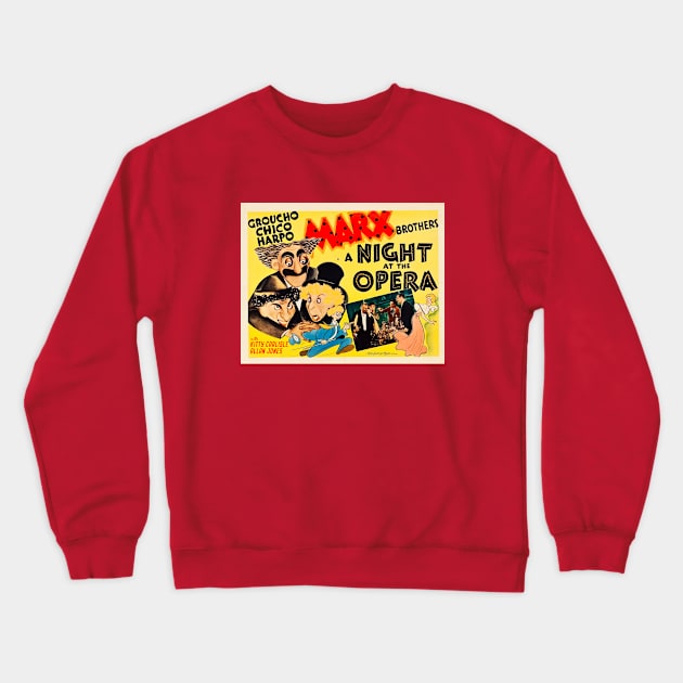 A Night At The Opera Crewneck Sweatshirt by Vandalay Industries